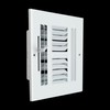 Fits 6x6 Duct Opening 4 Way Steel Air Supply Diffuser