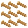 50Pcs Round Hex Socket Screw Copper Fastener Hardware Tools Industrial