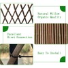 Helprise Expandable Willow Lattice Fence Panel Plant Support Garden Trellis