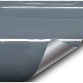 VVIVID+ Gloss Slate Grey Grigio Telesto Vinyl Car Wrap Film DIY Easy to Install No-Mess Decal VViViD (1ft x 5ft)
