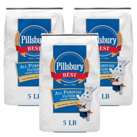 Pillsbury 3 PACK Pillsbury All Purpose Flour, 5 lb