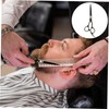 Beavorty 2pcs Professional Barber Scissors Non Slip Hair Cutting Shears