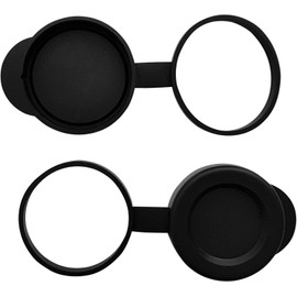 56mm Binocular/Monocular Objective Lens Caps Internal Diameter 69.7-74mm Rubber Cover Set Black