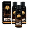 3*30ml Champú Oscurecedor Para Barba, Colorante