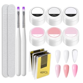GZSYY Builder Gel for Gel Nails World of Nails-Design Gel White Salmon Pink Nude Building Gel for Gel Nails UV Gel Builder Nail Gel