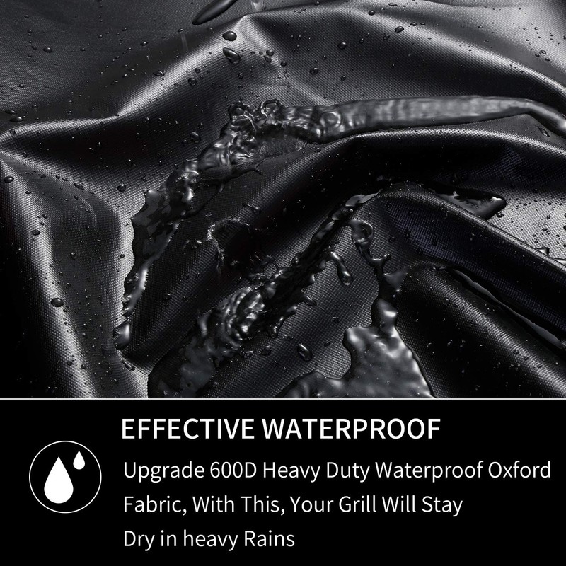JIESUO BBQ Grill Cover for Weber Charcoal Kettle: Heavy Duty