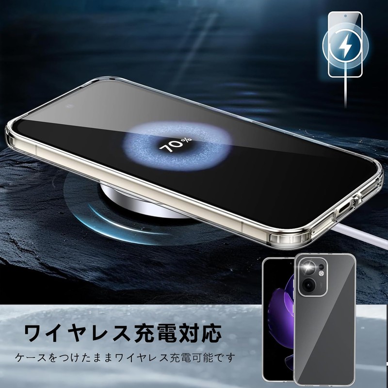For OPPO Reno13 A ケース クリア 保護ケース オッポ レノ 13A