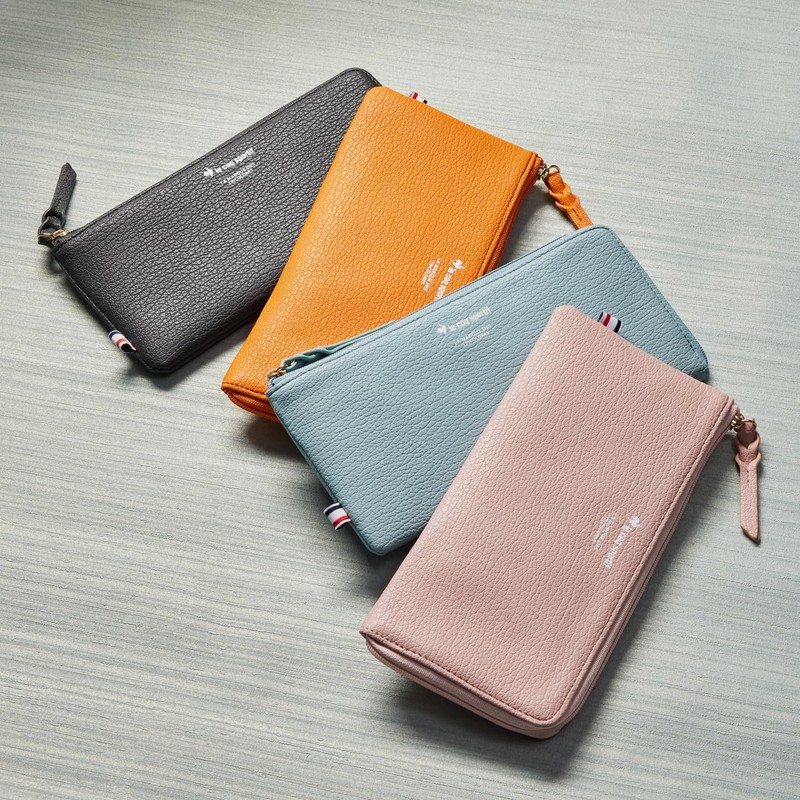 Cox Sportif Long Wallet, Spring Wallet, Limited Size, Thin, Lightweight,