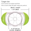 Beylos Easy Grip Apple Corer Slicer-Divider-Cutter-Wedger, Ergonomic Rubber Grip Handle,