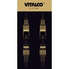 VITALCO 2x XLR Male to 2x RCA Stereo Cable 5