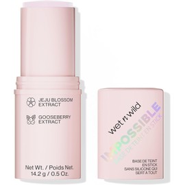 Wet n Wild Impossible Primer Stick, Mattifying Primer Infused with Brightening Gooseberry and Jeju Blossom Extract, Blurs the Appearance of Pores, Nourishing, Silicon-Free Face Primer