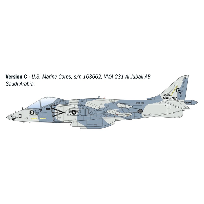 Italeri IT90193 1/72 US Marine Corps AV-8B Harrier II Modello