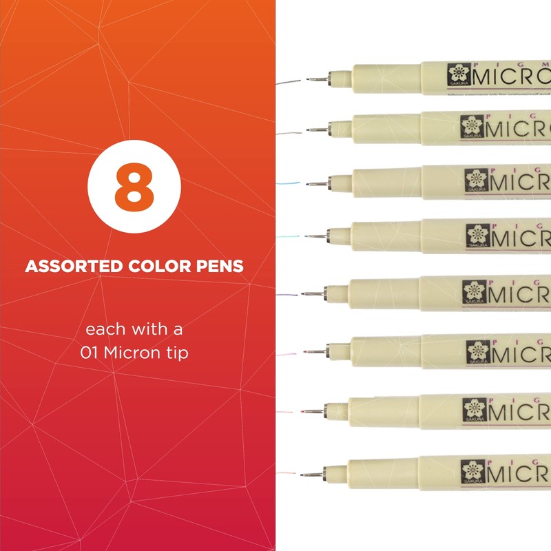 Sakura Pigma Micron Ink Pen Set Blister Card Pack 01