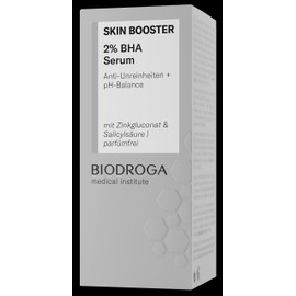 Biodroga 2% BHA Serum 15 ml – Gesichtsserum mit Salicylsäure für unreine Haut Porenreiniger Skincare Pflege