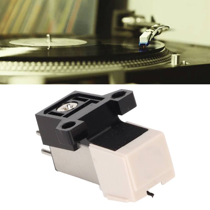 Magnetic Cartridge Stylus Lightweight Clear Turntable Needle Replacement for Turntable