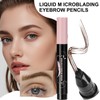 Brow Pencil,Brow Pen for Natural Looking Brows Makeup - 1.4ml