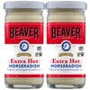 Beaver Horseradish Extra Hot 4oz (Pack of 2)