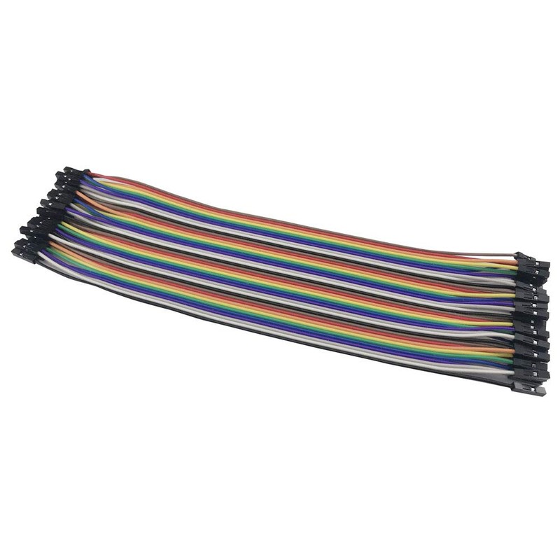 VKLSVAN 5 X 40PCS 20CM 40 Pcs Breadboard Jumper Wire