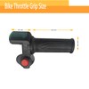 1 Pair E-Bike Throttle Grip with LCD Battery Voltage Display,