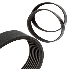 Drive Belt set of 2 Fits - SNOW JOE 24V-X2-SB18-XR CORDLESS SNOW BLOWER - High Strength Rubber Belt - Replacement Drive Belt - Made In The USA!- Ribbed Drive Belt