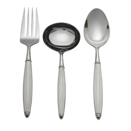 Reed & Barton Riverton 18/10 Stainless Steel 3-Piece Flatware Serving Set