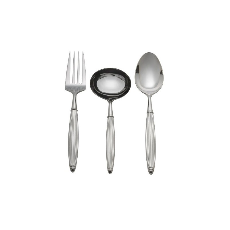 Reed & Barton Riverton 18/10 Stainless Steel 3-Piece Flatware Serving