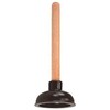 Rocky Mountain Goods Small Drain Plunger - 4" Rubber Head