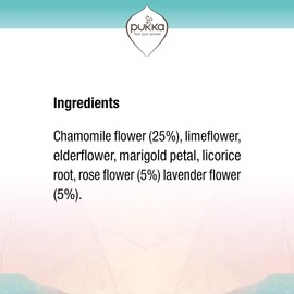 (Pack Of 4) - Organic Love Rose & Chamomile Herbal Tea | PUKKA HERBAL AYURVEDA