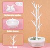 Branch Necklace Holder,jewellery Stand Equipped with a Rotatable Base and