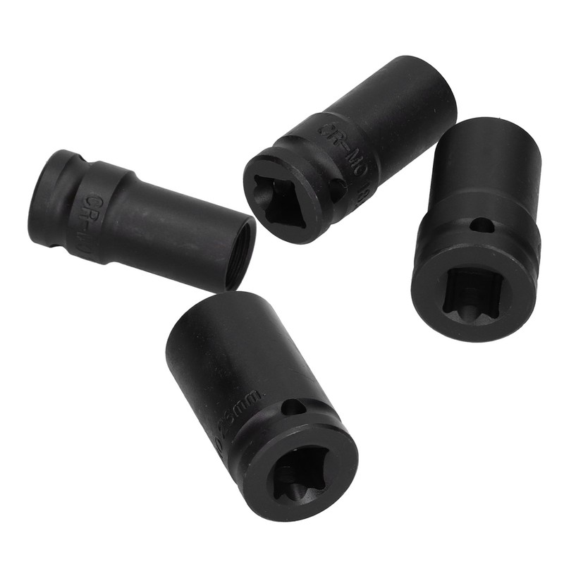 4pcs Locking Wheel Nut Removal Sockets Removers Extractors Kit Aluminum