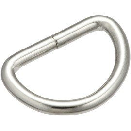 Kyoshin L 1171001-01 71001-01 Metal Fittings, D-ring 0.5 inches (12 mm), 4 Pieces, Nickel
