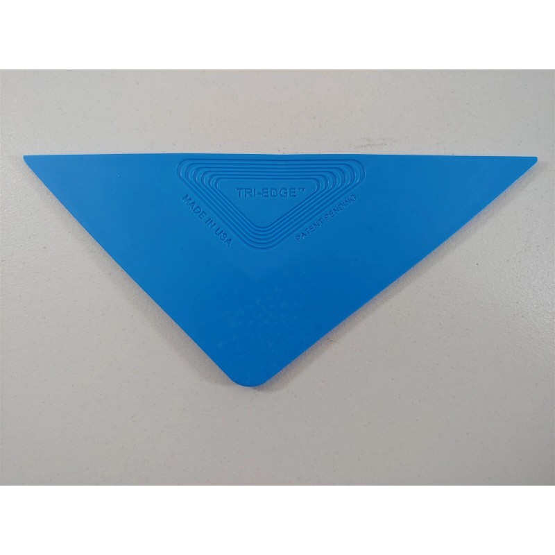 Window Tint Tool Lot of 2 Blue Tri-Edge Window Film