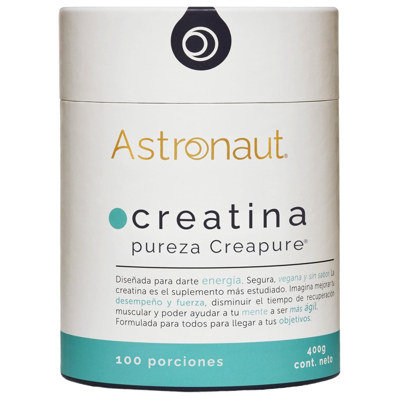 Creatina Monohidratada Creapure® - 100 Porciones, 100% Pura, Hecha en