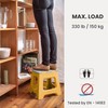 Vigar Compact Step Stool Foldable, 12-1/2-inch Step Stools for Adults