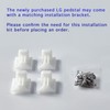 Ysawa AAA30793431 Washer Mounting Hardware Kit fits LG Kenmore washer