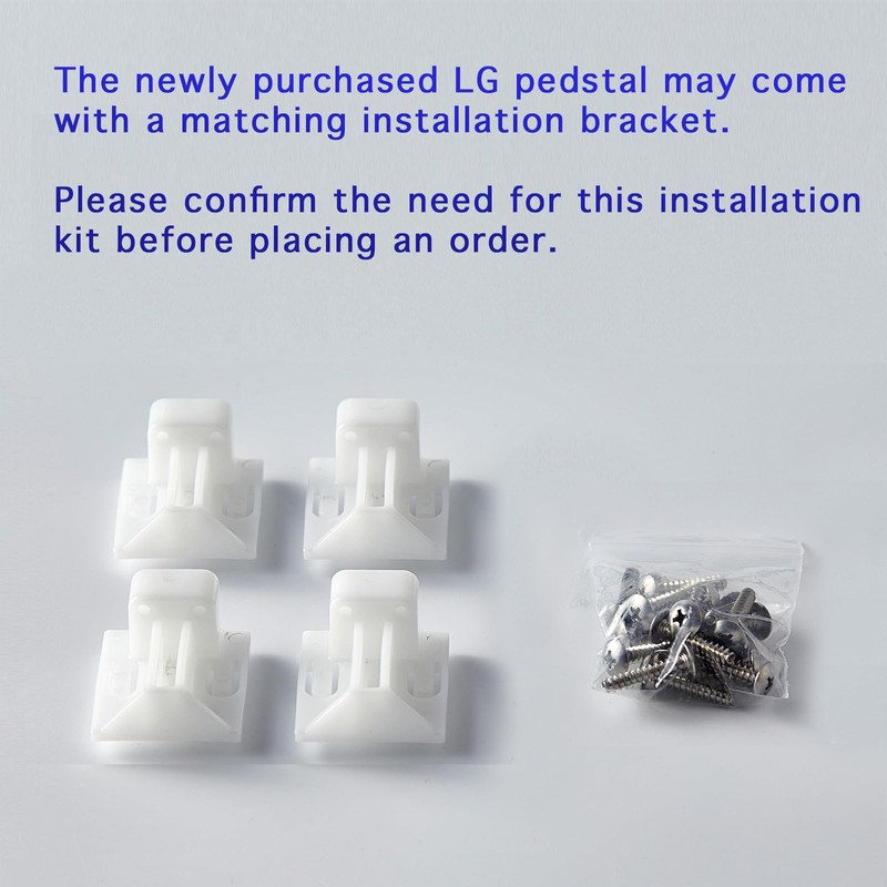 Ysawa AAA30793431 Washer Mounting Hardware Kit fits LG Kenmore washer