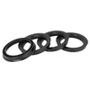 X AUTOHAUX Plastic Wheel Hub Centring Rings for Wheel Hub