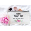 Yaya Travel Bag - Yaya Gift - Grandma Makeup Bag