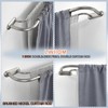 Lwiiom Double Curtain Rod for Windows 28 to 48 Inch,Adjustable