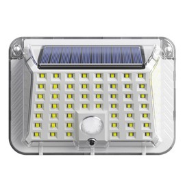 Solar Outdoor Lights 90LEDs Solar Motion Sensor Security Lights 3 Gears Waterproof Solar Wall Lights Transparent