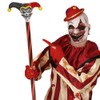 FIESTAS GUIRCA Harlequin Jester Wand Costume Accessory 90 cm Red/Black
