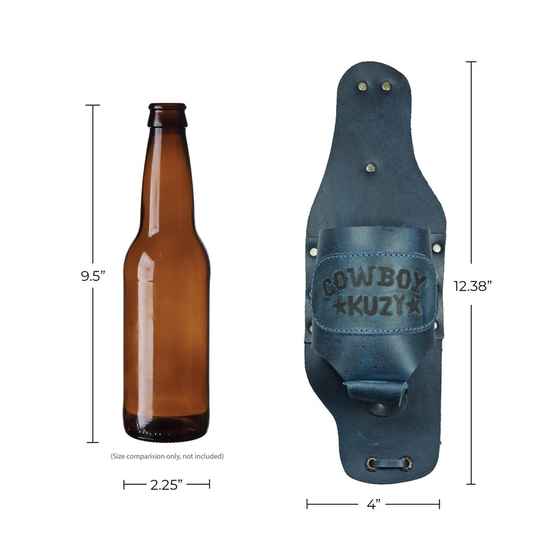 Hide & Drink, Beer Holster for Cowboy, Handsfree Beverage Holder,