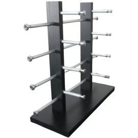 SUGGEST Sunglasses Stand, Eyeglass Stand, Choose Colors, 8 Pieces, Storage, Display, Assembly Type, Sunglasses, Glasses, Interior, Stylish (Black)