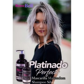 RosseBell Shampoo Y Mascarilla Silver, Rose Bell