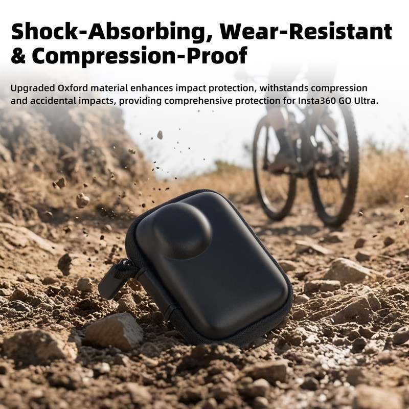 Walking Way Carry Case for Insta360 GO Ultra, Portable Hard