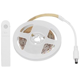 Tira de Luces LED con Sensor de Movimiento, 3 Brillos de Encendido Automático Debajo de las Luces del Gabinete, Tira de Luces LED Activadas por Movimiento de 2 Metros para