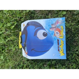 Soak 28" Giant Blue Fish Monster Fish Football Blue Dory Ride On Pool Toy Float