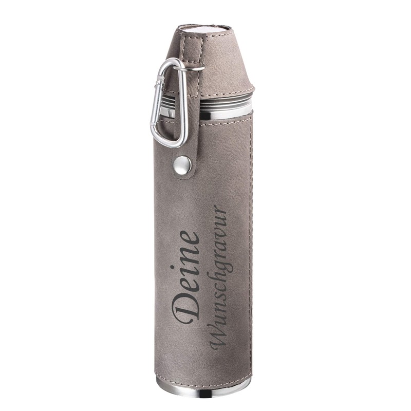 Schmalz® Hip Flask Set Lisbon 5 Pieces Stainless Steel with