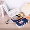 iSuperb Foldable Pencil Case Large Capacity Pencil Pouch Zipper Canvas