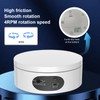 MYMULIKE Motorized Rotating Display Stand, Electric Rotating Turntable with PVC